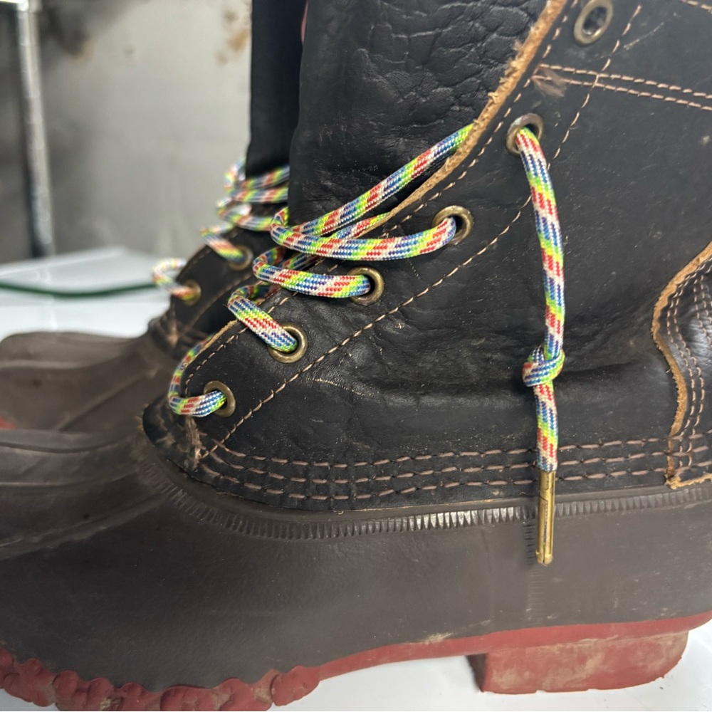 LL Bean bison Boots